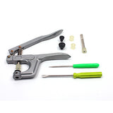 New Metal Fastener Snap Pliers Button+150Pcs T5 Plastic Resin Press Stud Cloth Metal Press Pliers Tools for T3 / T5 / T8 Snap