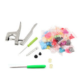 New Metal Fastener Snap Pliers Button+150Pcs T5 Plastic Resin Press Stud Cloth Metal Press Pliers Tools for T3 / T5 / T8 Snap